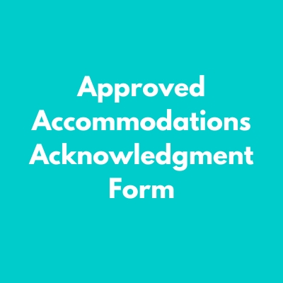 Approved Accommodations